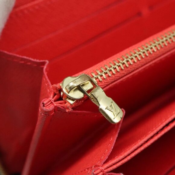 LOUIS VUITTON Damier Ebene Zippy Wallet 2015 Christmas Only N61240 Auth 111236 - Picture 12 of 16